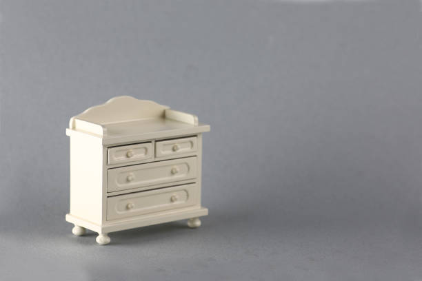istock dollhouse interior - old-fashiobed white commode isolated on gray background 1410138228
