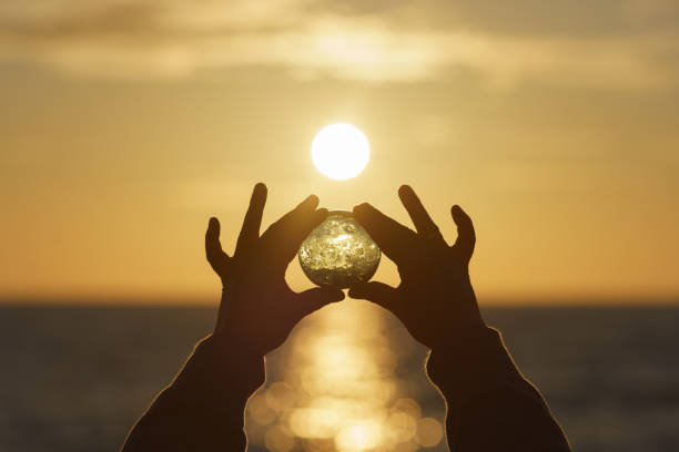 istock Beautiful sunset over Baltic sea 1410146378