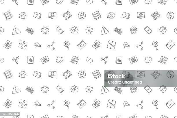 Vector Programming Pattern Coding Seamless Background Stock ...