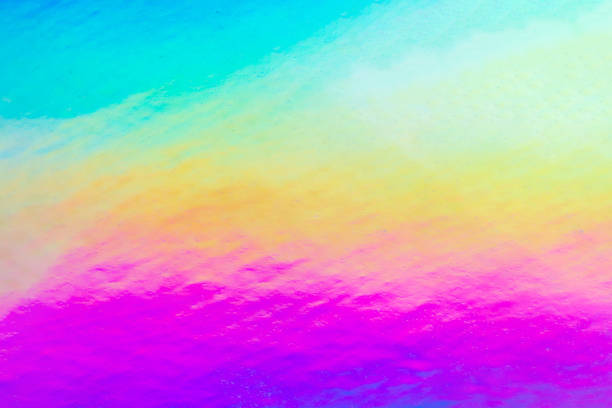 istock Holographic rainbow foil iridescent texture abstract hologram background 1410177519