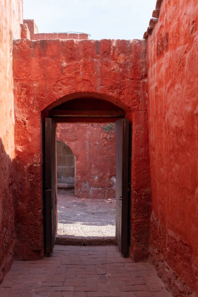 istock Colorful entrance to old mansion 1410181235