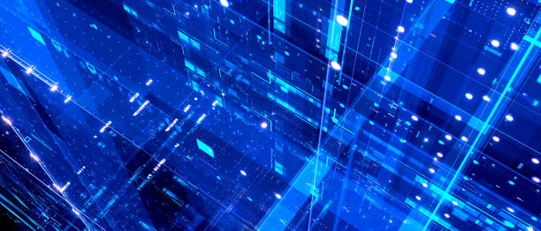 istock 3D rendering of cyberpunk AI. Circuit board. Technology background. Central Computer Processors CPU and GPU concept. Motherboard digital chip. Tech science background. 1410181914
