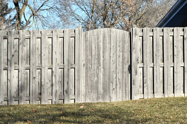 istock Wooden Fence and Gate 1410186458