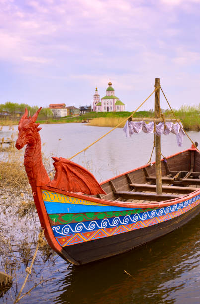 istock Tourist boat on the water 1410191439