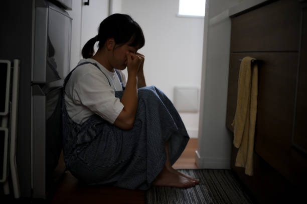 istock A woman in sadness 1410198906