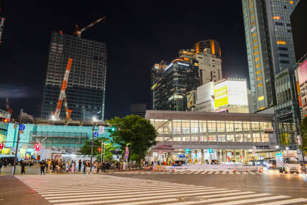 istock Tokyo Shibuya Night View 2022 July 1410201824