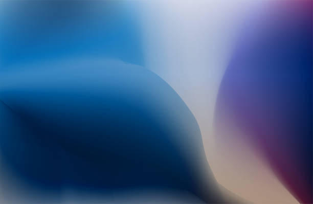vektorfarben verlauf fließfähigkeit aquarell illustration hintergrund für design,design element,abstrakte hintergründe - fluidity liquid blue wave stock-grafiken, -clipart, -cartoons und -symbole