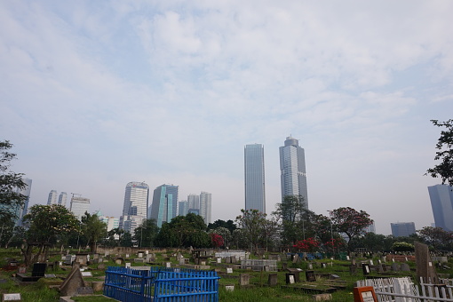 one of the old cemetery  in Jakarta.