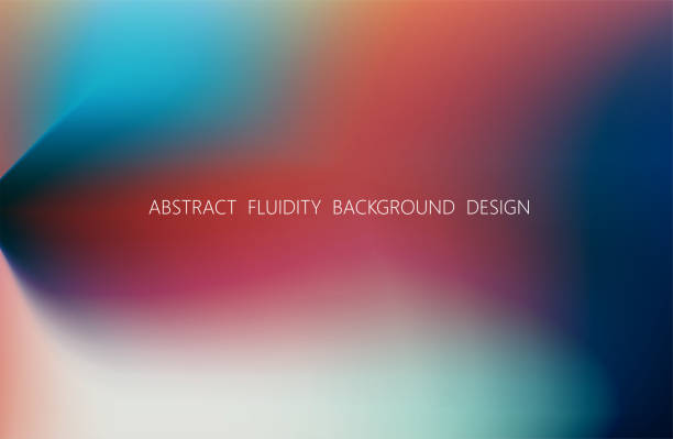 wektor gradient kolorów płynność akwarelowa ilustracja tło do projektowania, element projektu, abstrakcyjne tła - halo stock illustrations