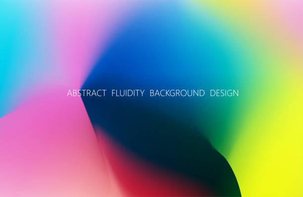 Vector color gradient fluidity watercolor illustration background for design,Liquid effects,Design Element,Abstract Backgrounds vector art illustration
