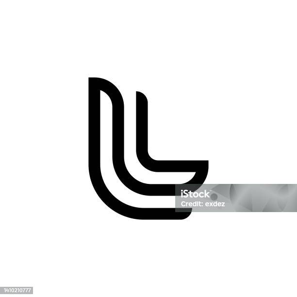 Letter L Logo Set Stock Illustration - Download Image Now - Letter L, Logo, Alphabet