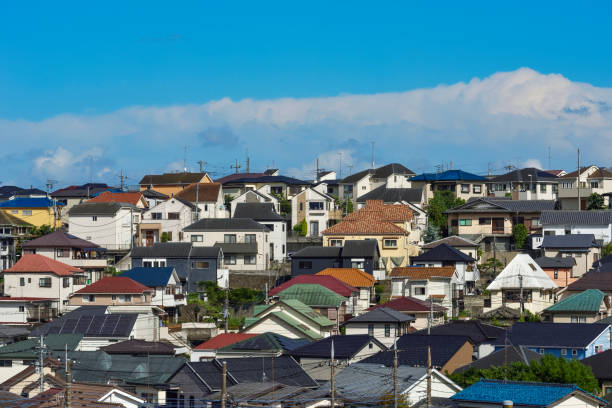 istock Japan's residential area. 1410212651