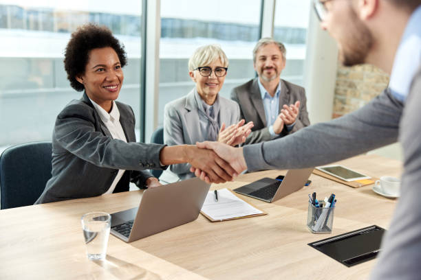 istock Welcome to the job interview! 1410225149