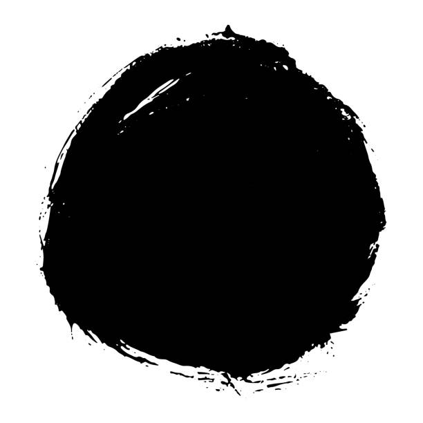 istock Grunge splatter background. Ink stain design. Spray splashes backdrop. Liquid stains isolated. Paint brush strokes and drops texture. Abstract vector illustration. 1410226660