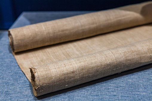 Linen cloth made by ancient people