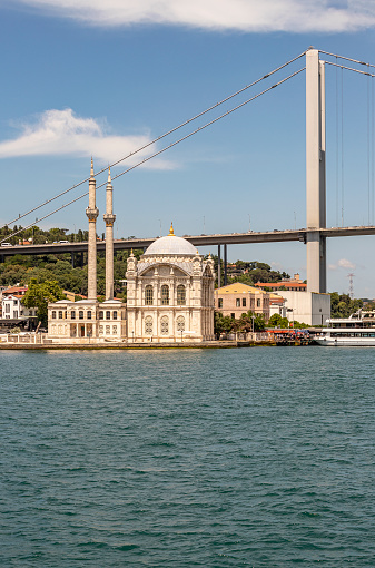 Mecidiye ( Ortakoy)mosque in Bosphorus.