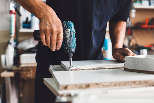 istock Assembly of furniture 1410232574