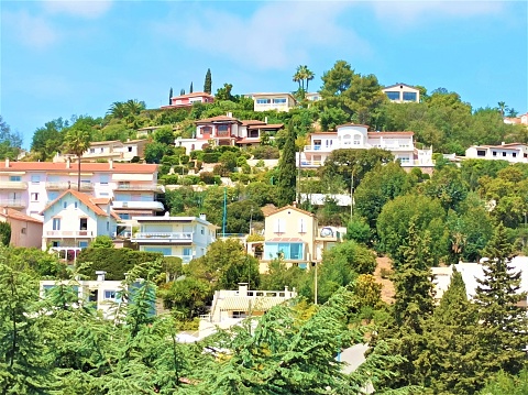 Villas and residences on the French Riviera, South East of France