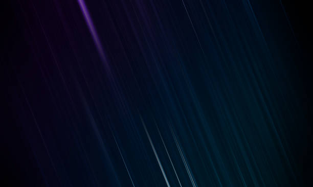 istock Illustrated blue light effects gradient graphic design on an art image created with blurred motion wave ombre effect background. 1410245712