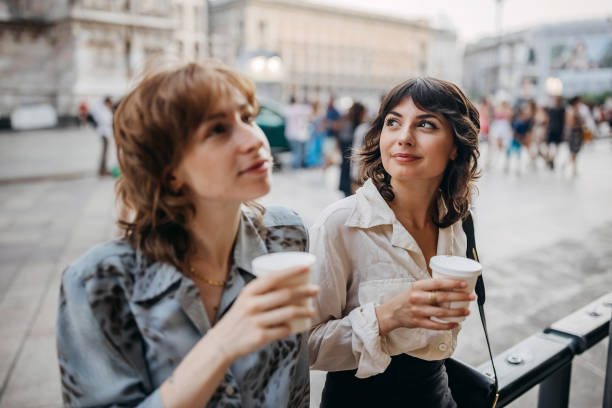 istock Enjoying coffee in the city 1410245827