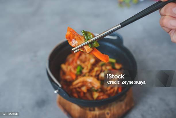 Kimchee Traditional Korean Dish Stock Photo - Download Image Now - Bi Bim Bap, Bowl, Cabbage