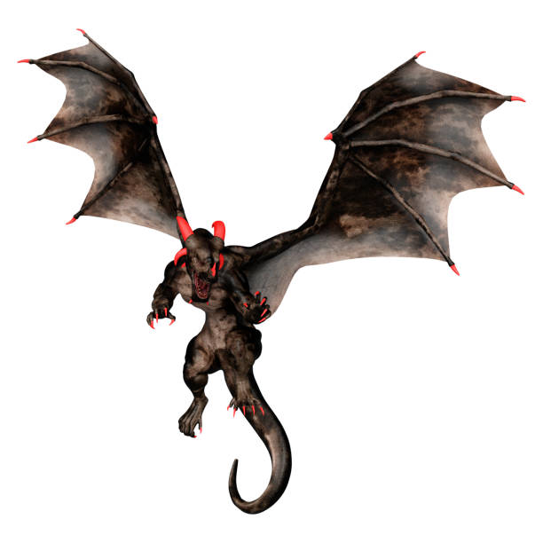 istock 3D Rendering Fairy Tale Dragon on White 1410252845