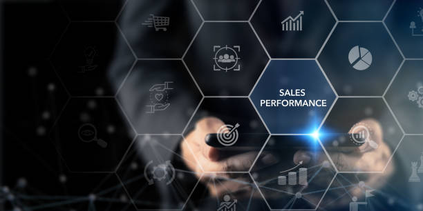 istock Sales performance management and report concept.  Drive sales performance to optimize sales team's capabilities and optimize the window opportunity for the sale. Improve sales efficiency, agile CRM. 1410265093