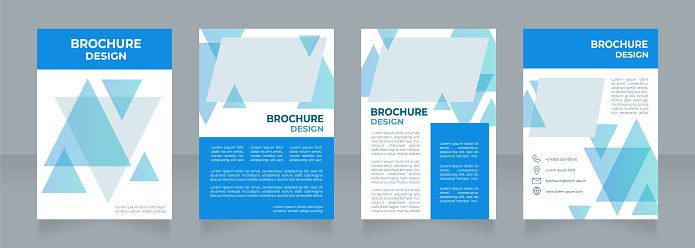 Business partnership benefits blank brochure design. Companies agreement. Template set with copy space for text. Premade corporate reports collection. Editable 4 paper pages. Montserrat font used