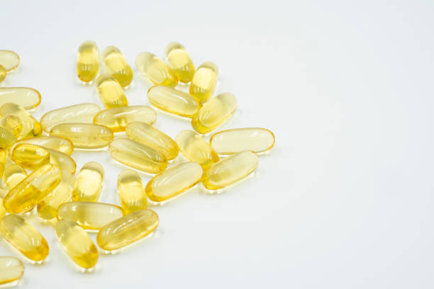 istock Omega 3 fish oil capsules. 1410268646