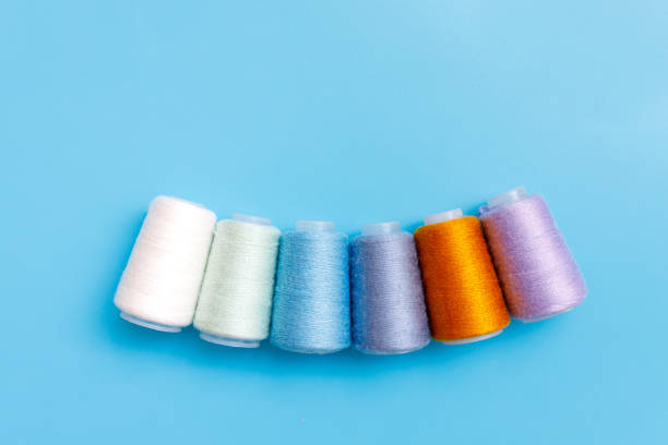 istock Skeins of wool yarn and knitting needles 1410289783