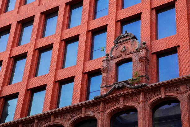 istock Abstract office building exterior detail 1410292149