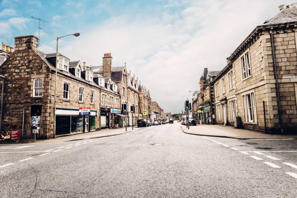 istock Grantown-on-Spey village, Scotland 1410303931