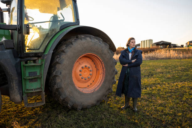 istock Solo Farming In Winter 1410304476