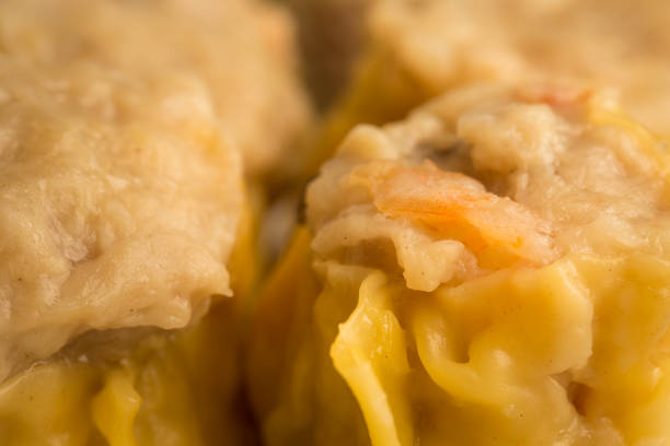 istock Close up view of Shumai 1410308521