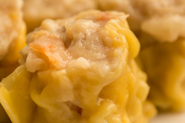 istock Close up view of Shumai 1410308773