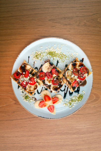 istock Delicious sweet fruit dessert cake 1410309277