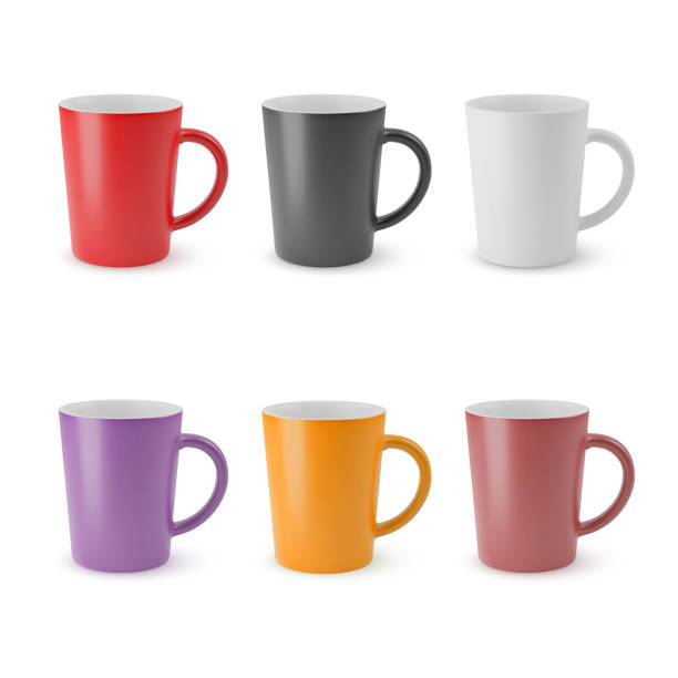 Purple Coffee Tea Mug Stock Photo - Download Image Now - Purple, Mug, Coffee  Cup - iStock