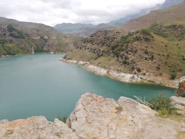 istock top view of the gizhgit lake 1410323327