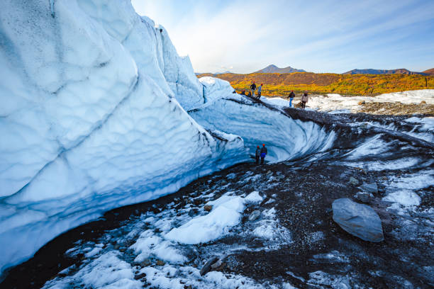 Matanuska Glacier hike day tour in Alaska.