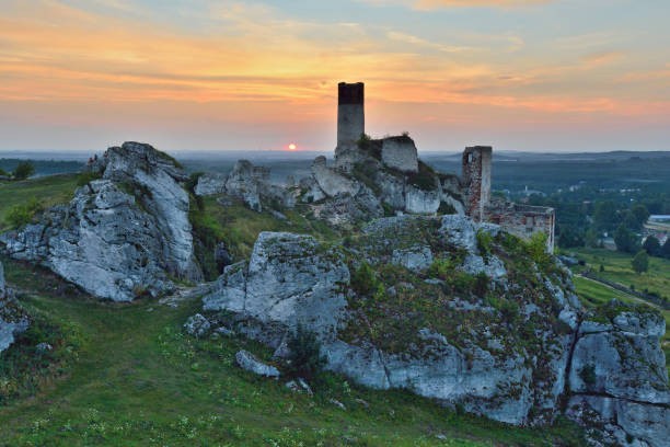 istock Castle Hill in Olsztyn, Poland. 1410327443
