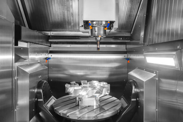 istock industrial metalworking cutting process by milling cutter 1410328732