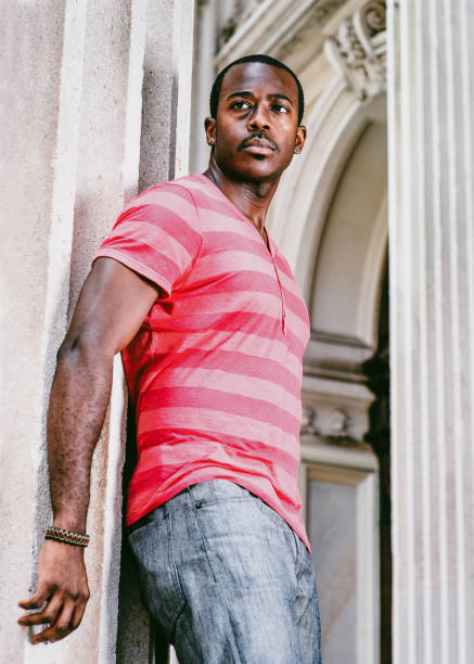 istock Young Black Man in New York City 1410334642