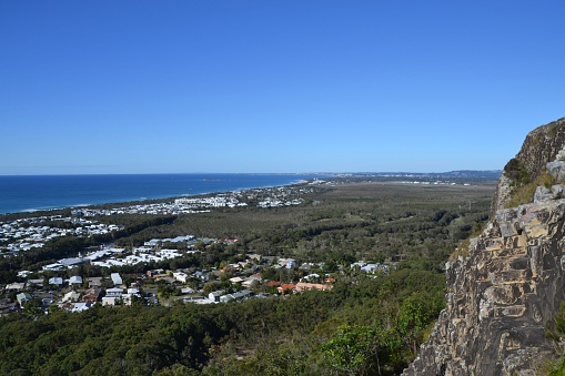 Mount Coolum overlooks the coast