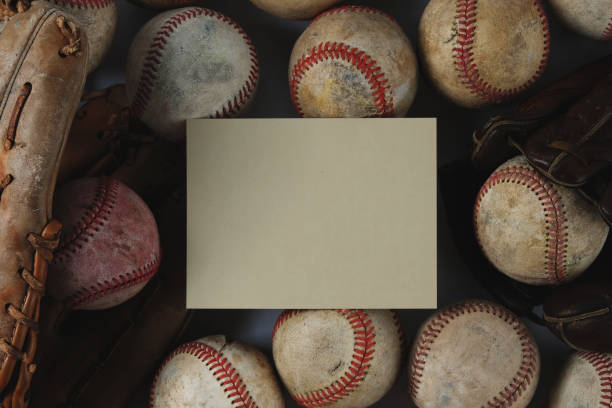 istock Baseball sports frame background. 1410362540