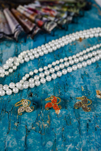 istock Buta Pattern Jewelry Ring Azerbaijan National Pattern 1410364296