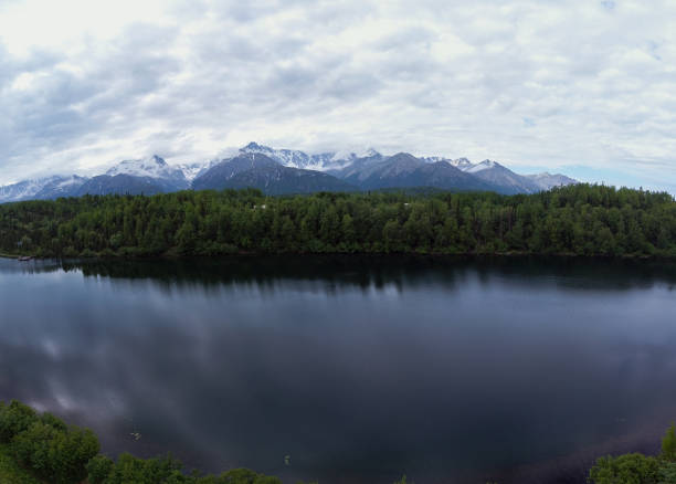 istock Panoramic Drone captures glaciers in Chugach National Forest 1410371470