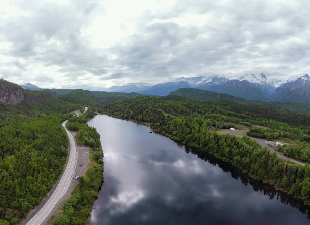 istock Panoramic Drone captures glaciers in Chugach National Forest 1410371490