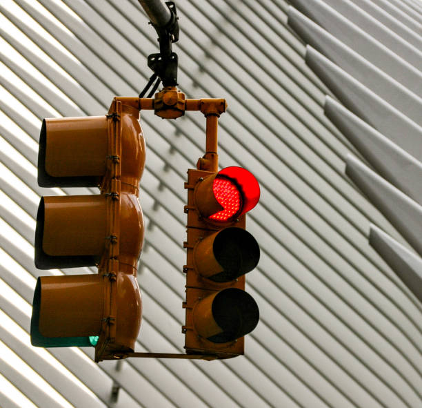 istock Traffic light in New York city 1410386359