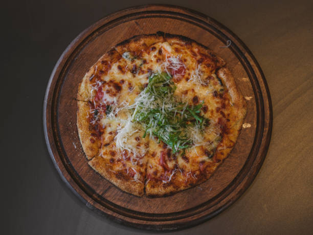 istock fresh talian pizza in a restaurant 1410386540