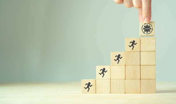 istock Kaizen concept; the continuous improvement in business for efficiency and effectiveness. Kaizen cycle; improve, continuous, process, result, standard solution. Quality improvement, standardization. 1410391423
